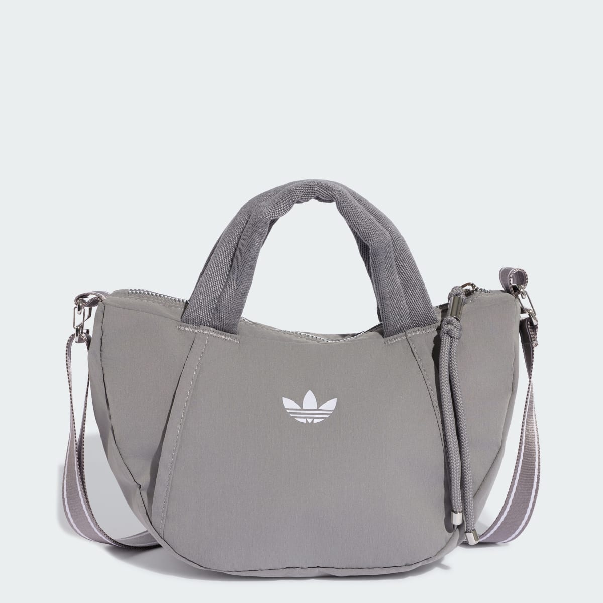Bolso deportivo para mujer color gris y morado - vista 1