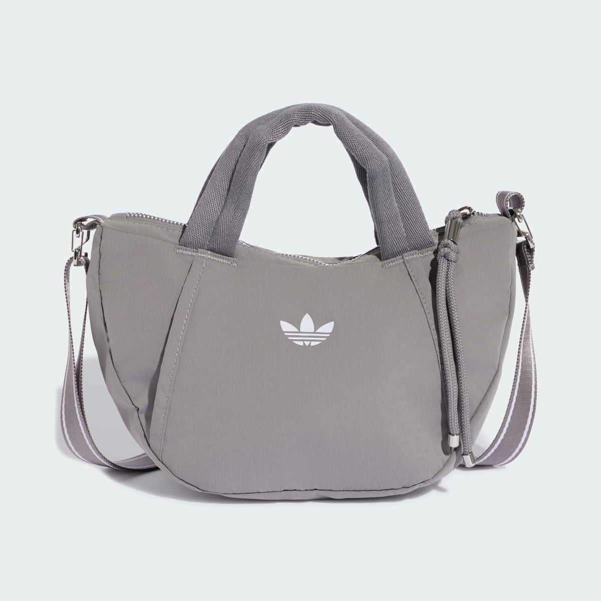 Bolso deportivo para mujer color gris y morado - vista 2
