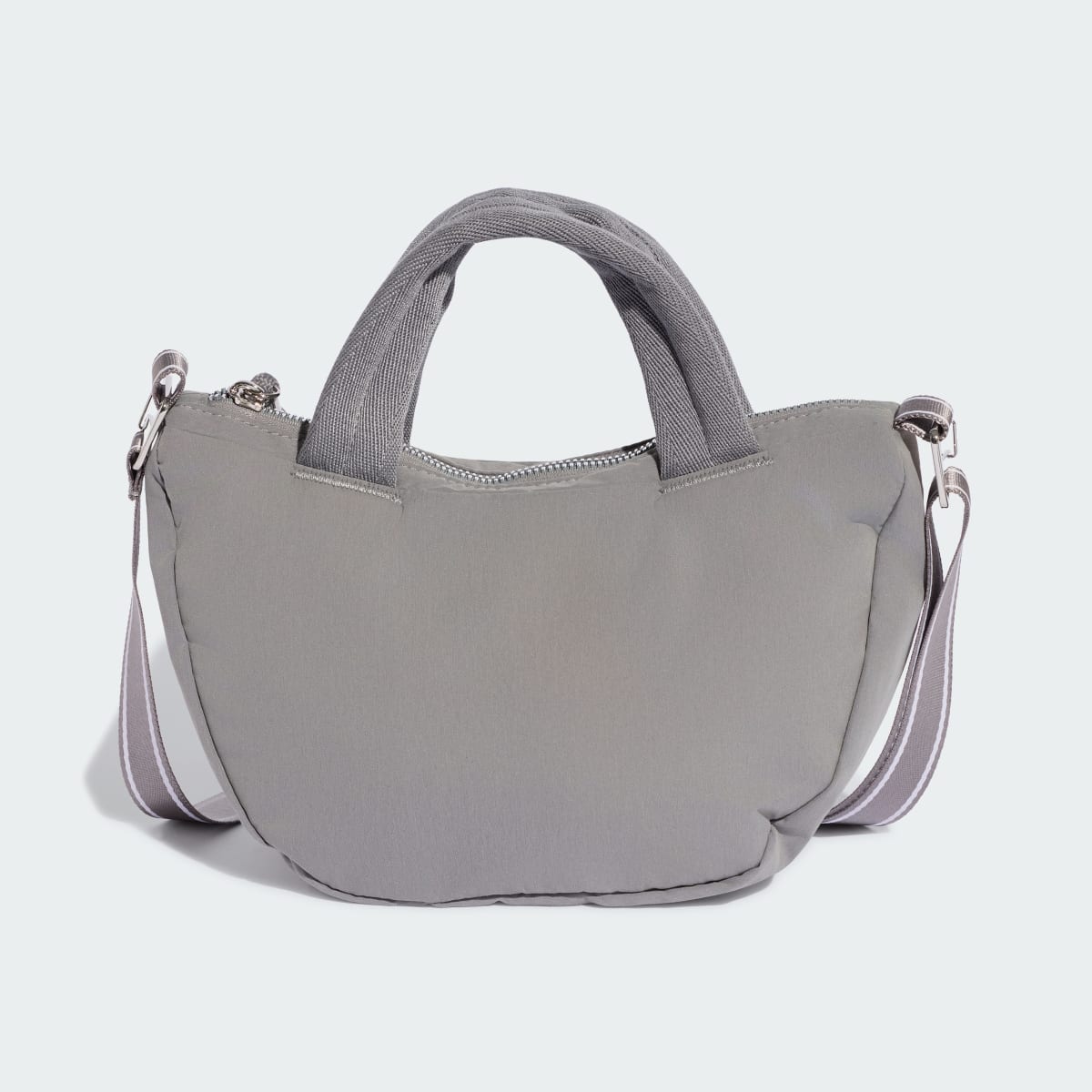 Bolso deportivo para mujer color gris y morado - vista 3
