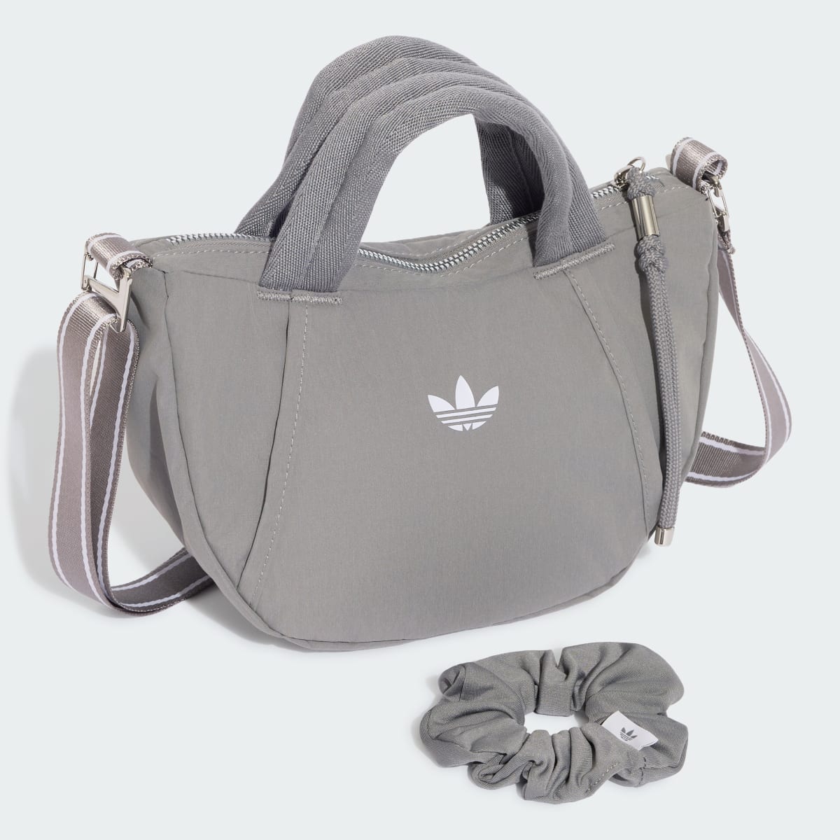 Bolso deportivo para mujer color gris y morado - vista 4
