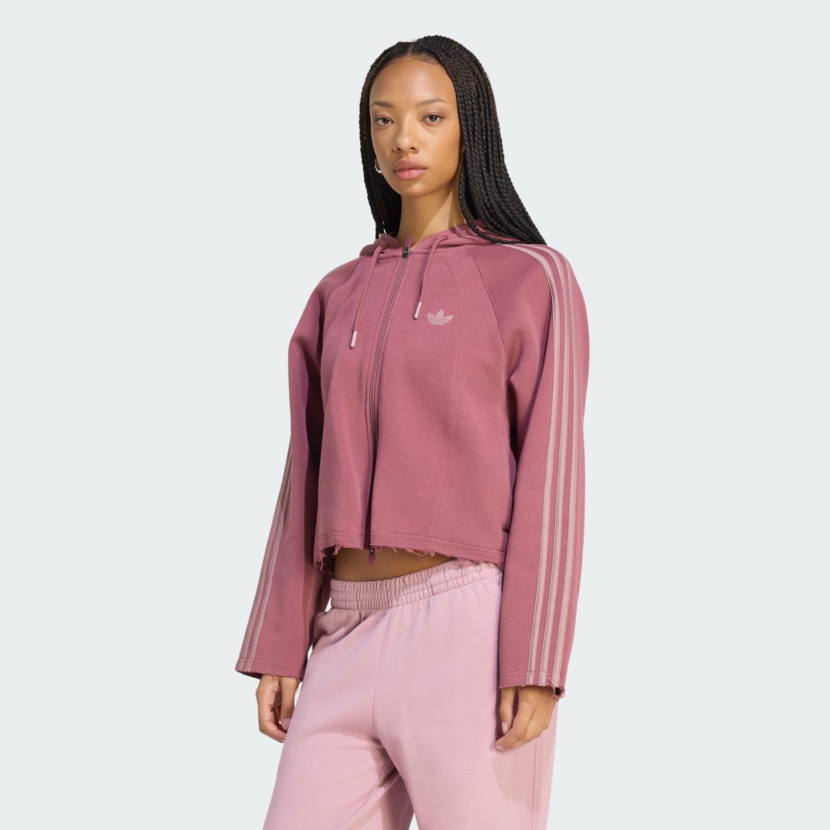 Prenda deportiva para mujer color granate y morado - vista 1