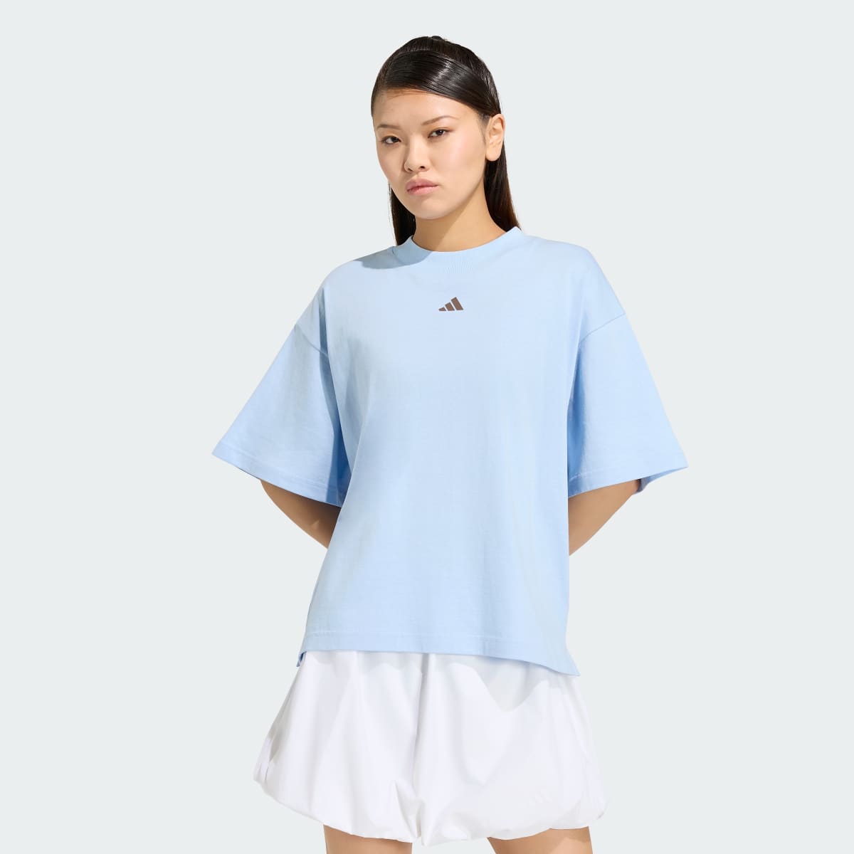 Camiseta deportiva para mujer color azul - vista 1