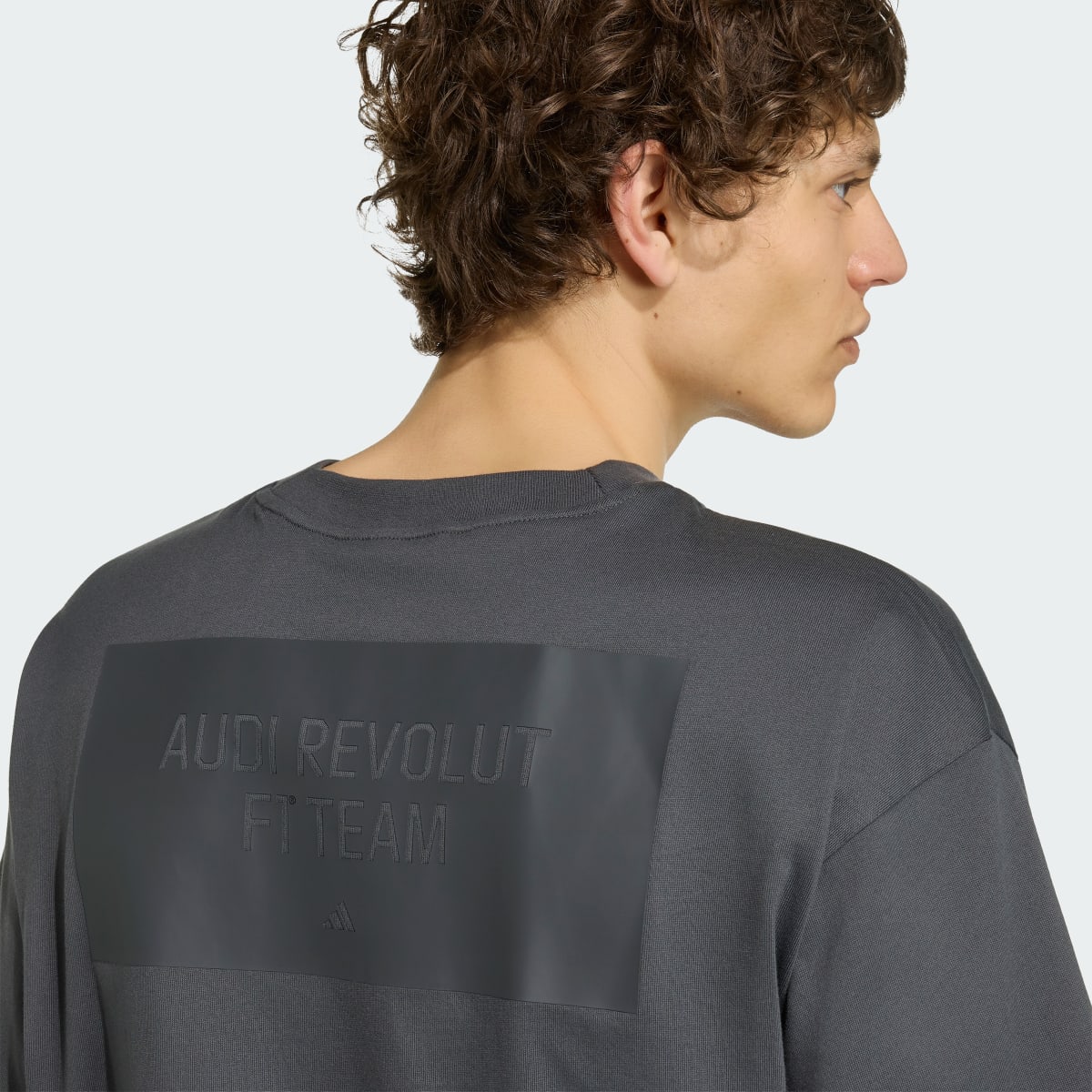 Camiseta deportiva para hombre color negro y rojo - vista 7