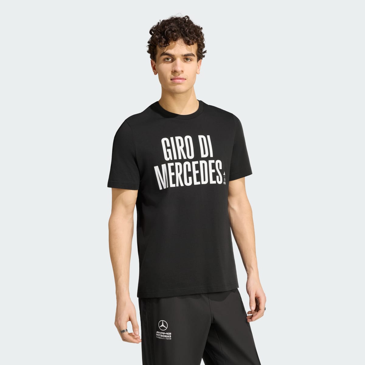 Camiseta deportiva para hombre color negro - vista 1