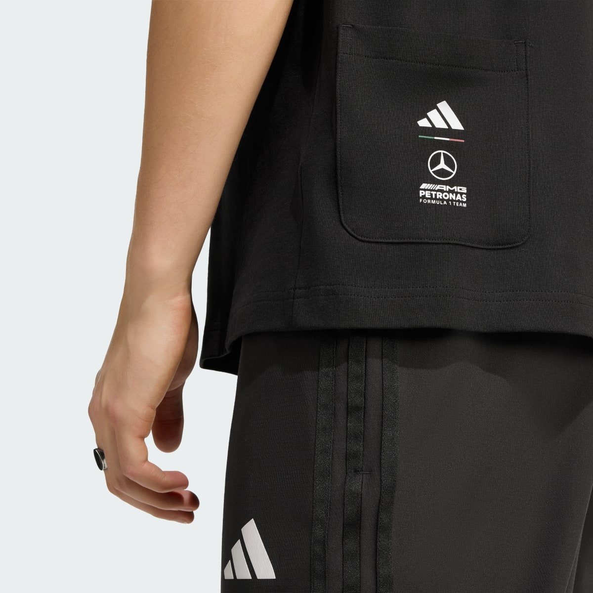 Camiseta deportiva para hombre color negro - vista 7