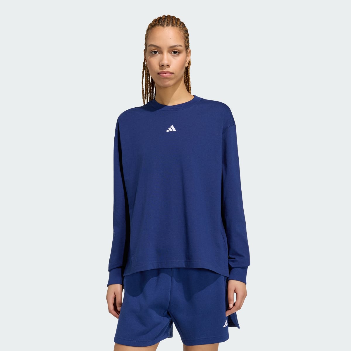 Camiseta deportiva para mujer color azul - vista 1
