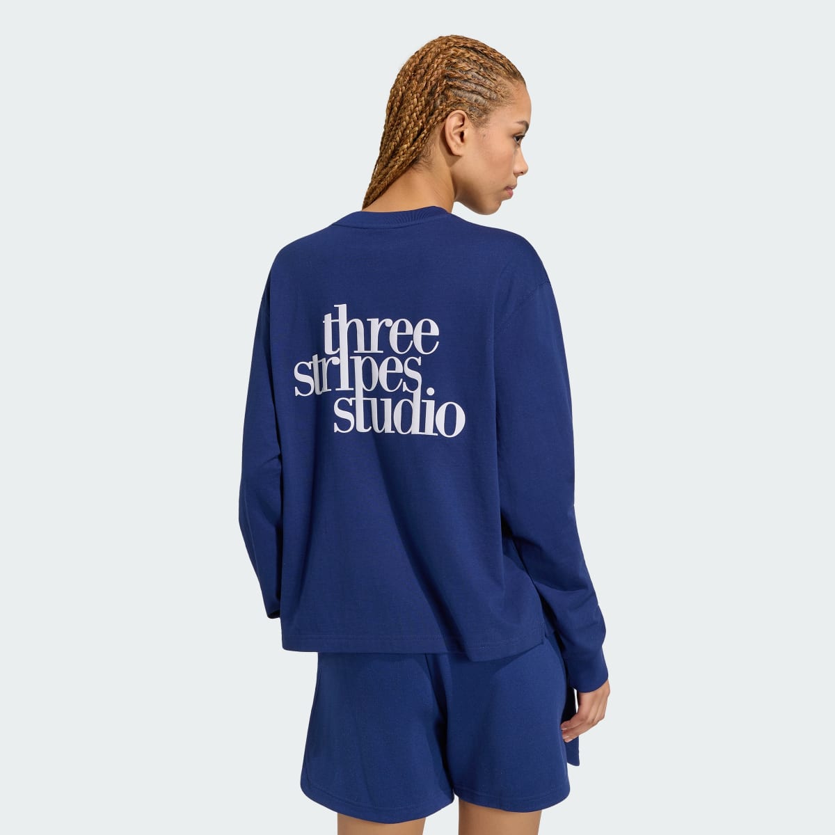 Camiseta deportiva para mujer color azul - vista 3