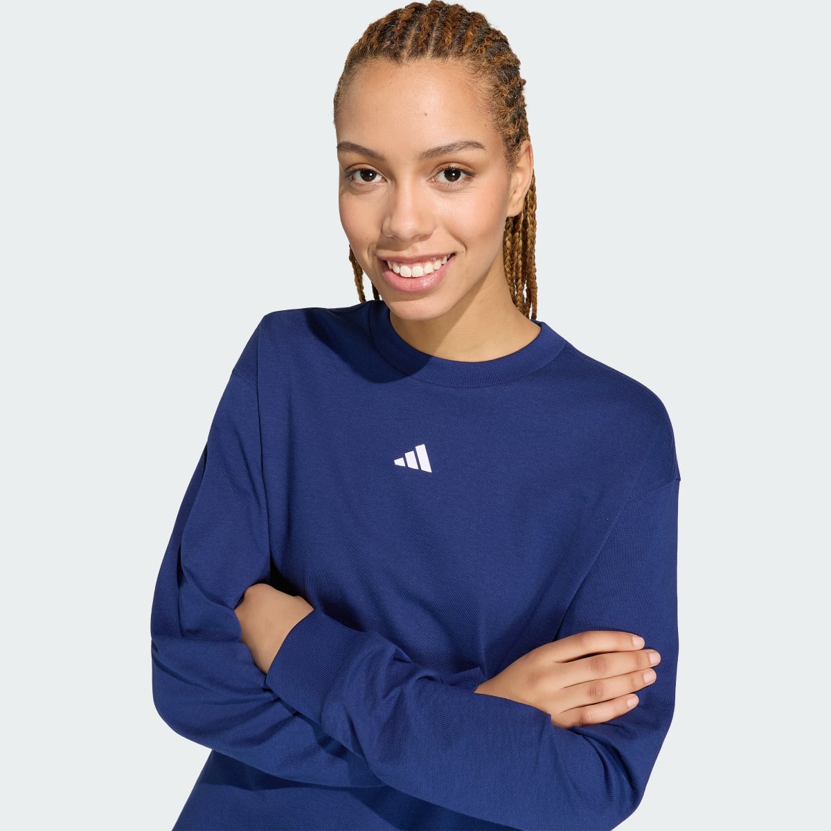 Camiseta deportiva para mujer color azul - vista 8