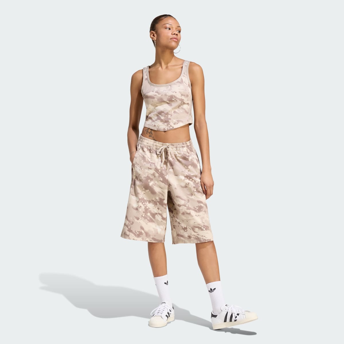 Prenda deportiva para mujer color beige - vista 4