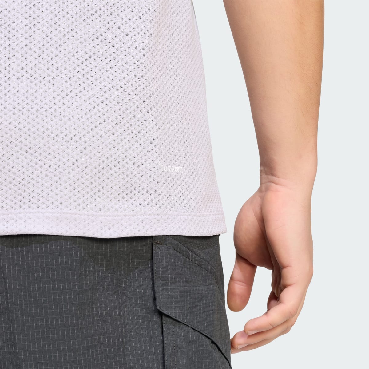 Camiseta deportiva para hombre color gris - vista 7