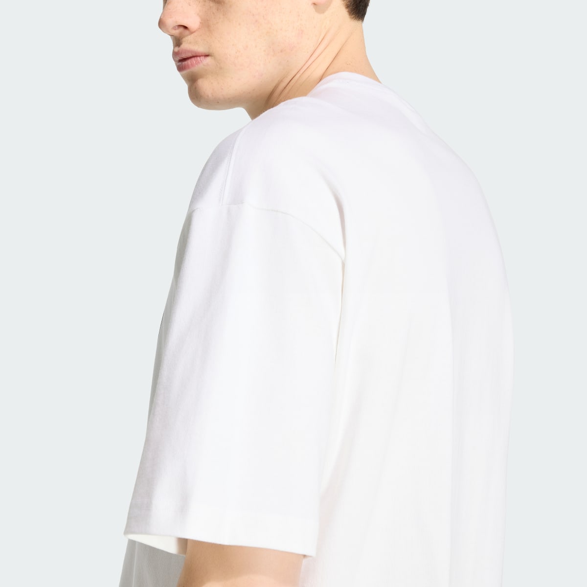 Camiseta deportiva para hombre color blanco - vista 7