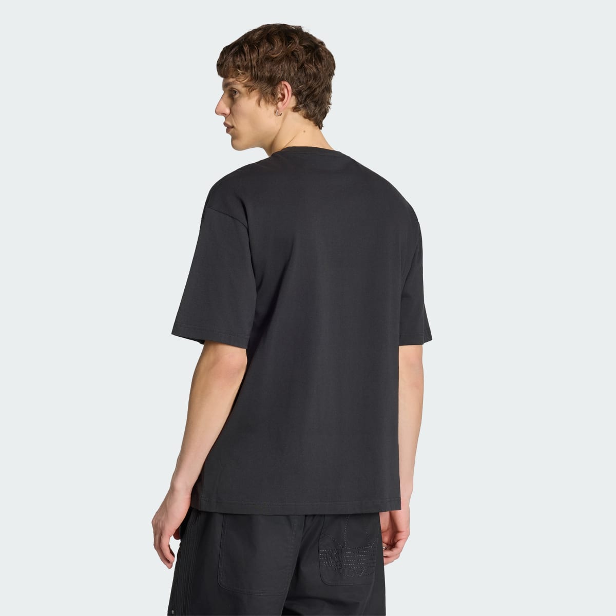 Camiseta deportiva para hombre color negro - vista 3