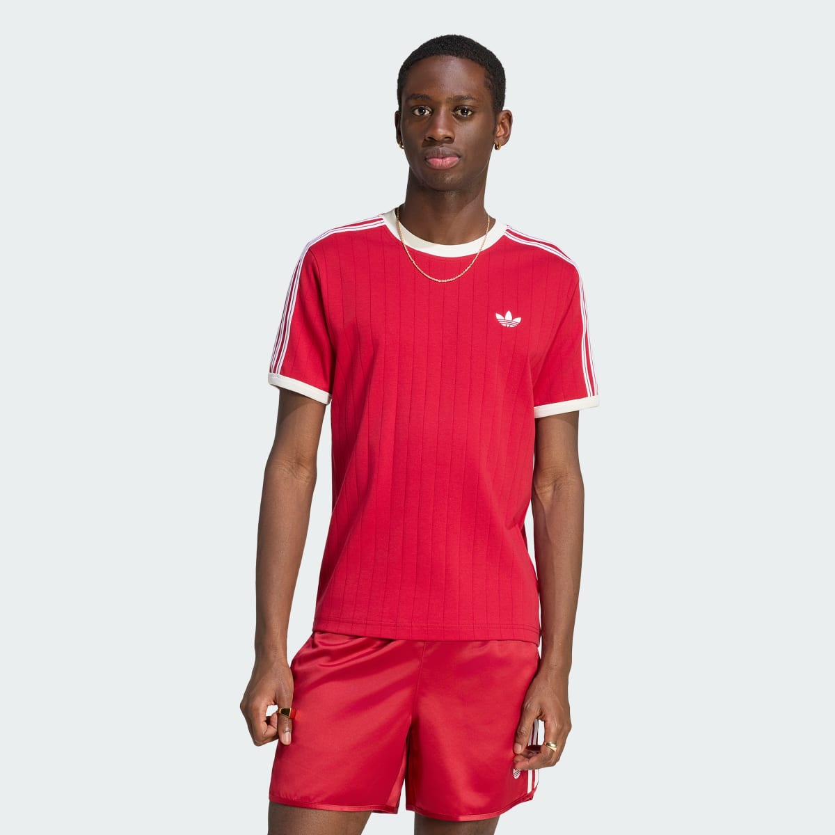 Camiseta deportiva para hombre color rojo - vista 1