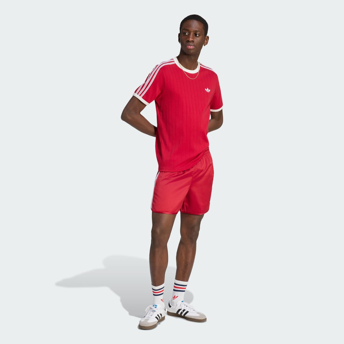 Camiseta deportiva para hombre color rojo - vista 4