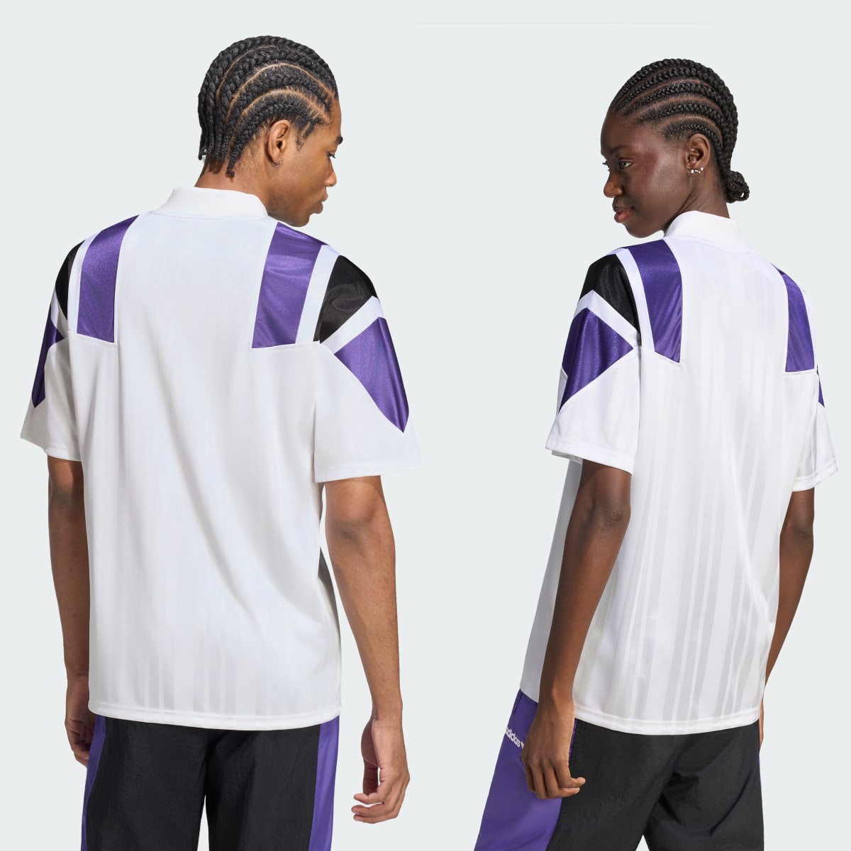 Camiseta deportiva unisex color blanco - vista 3
