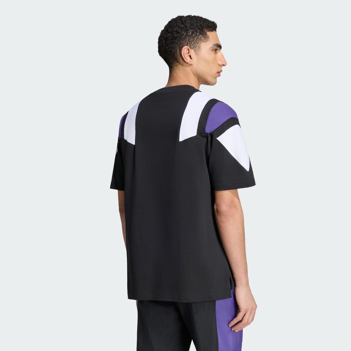 Camiseta deportiva para hombre color negro - vista 3