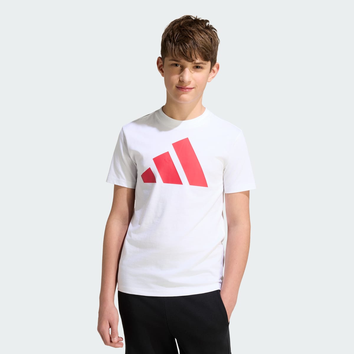 Camiseta deportiva para niños color blanco - vista 4