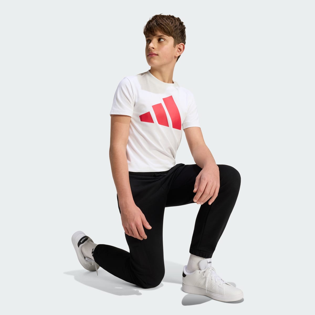 Camiseta deportiva para niños color blanco - vista 6