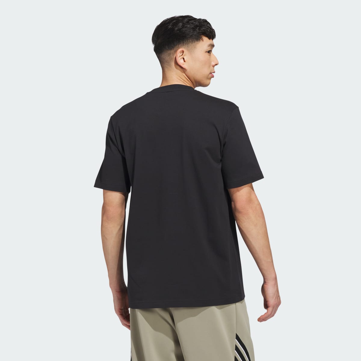 Camiseta deportiva para hombre color negro - vista 3