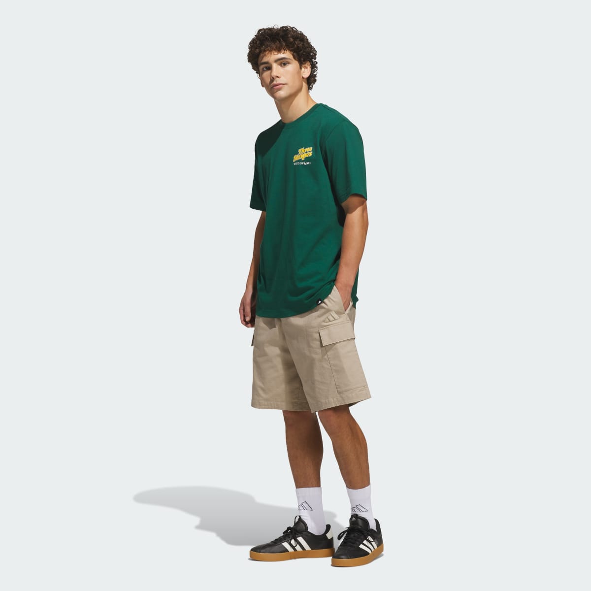 Camiseta deportiva para hombre color verde - vista 4