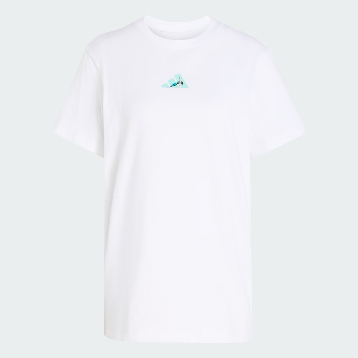 Camiseta deportiva para mujer color blanco - vista 5