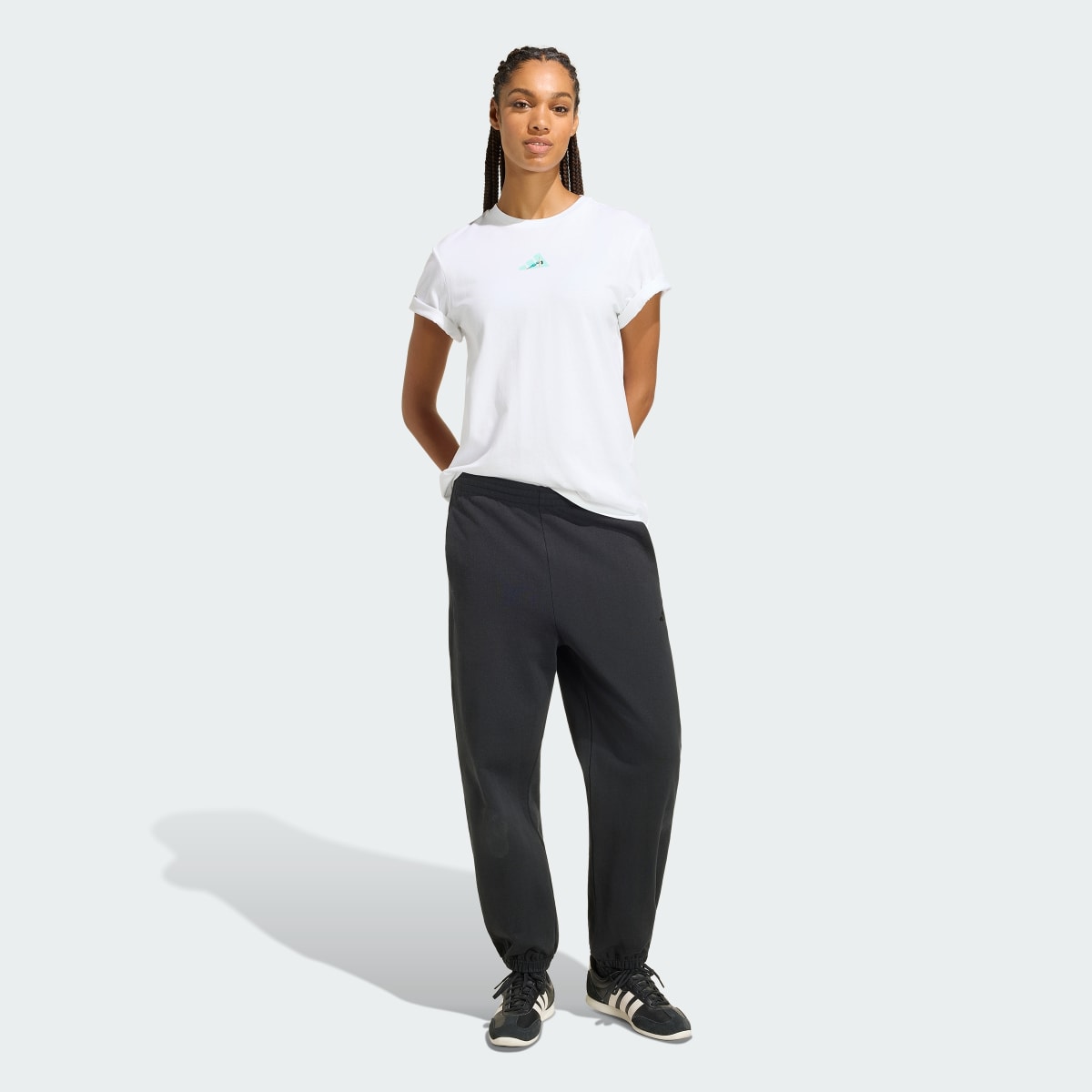 Camiseta deportiva para mujer color blanco - vista 4