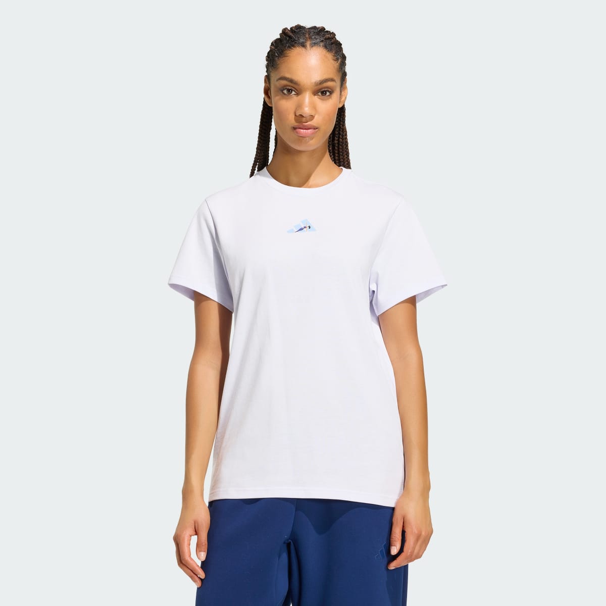 Camiseta deportiva para mujer color morado - vista 1