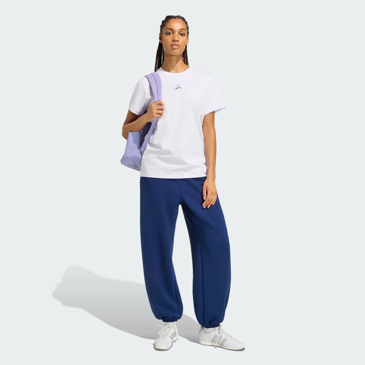 Camiseta deportiva para mujer color morado - vista 4