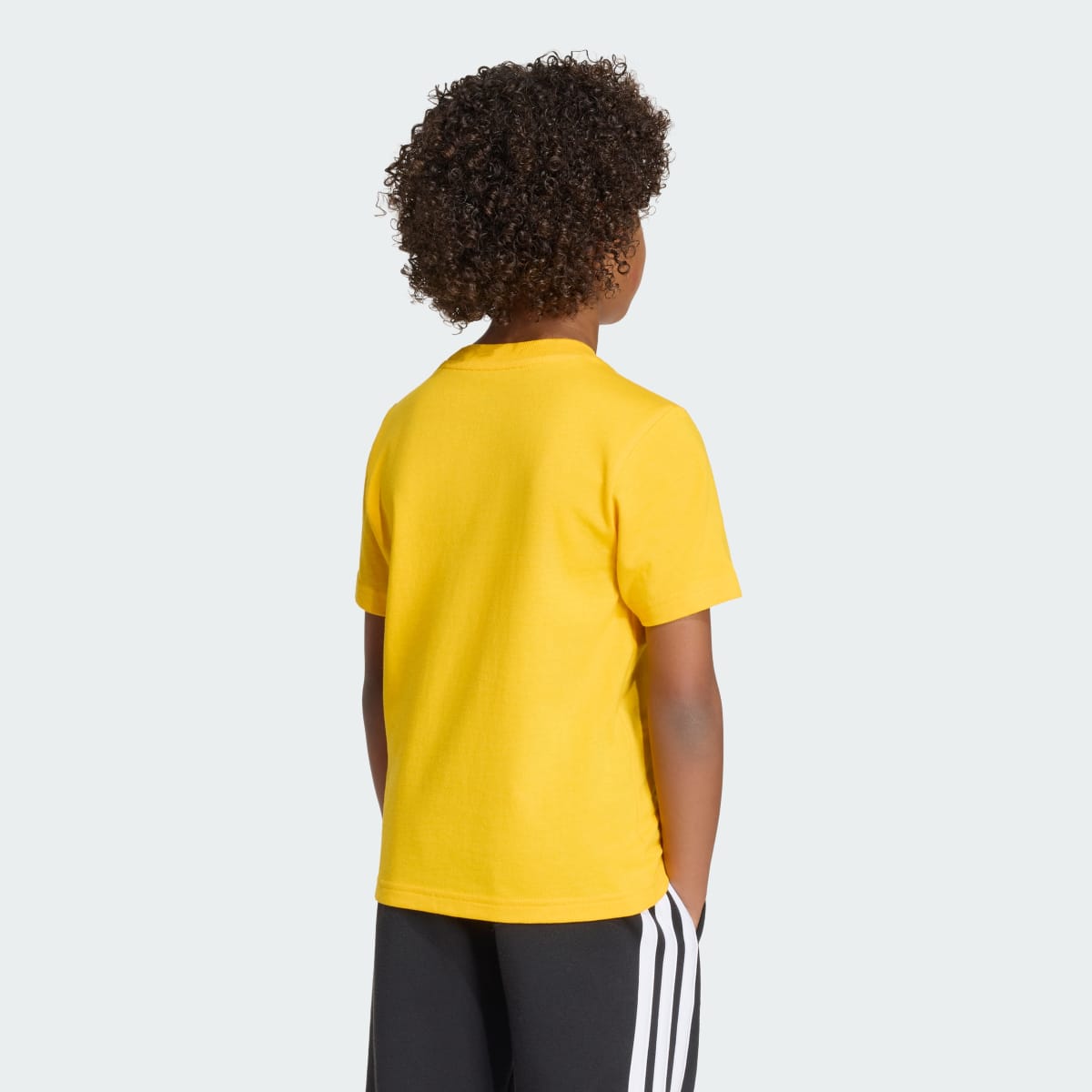 Camiseta deportiva para niños color amarillo - vista 5