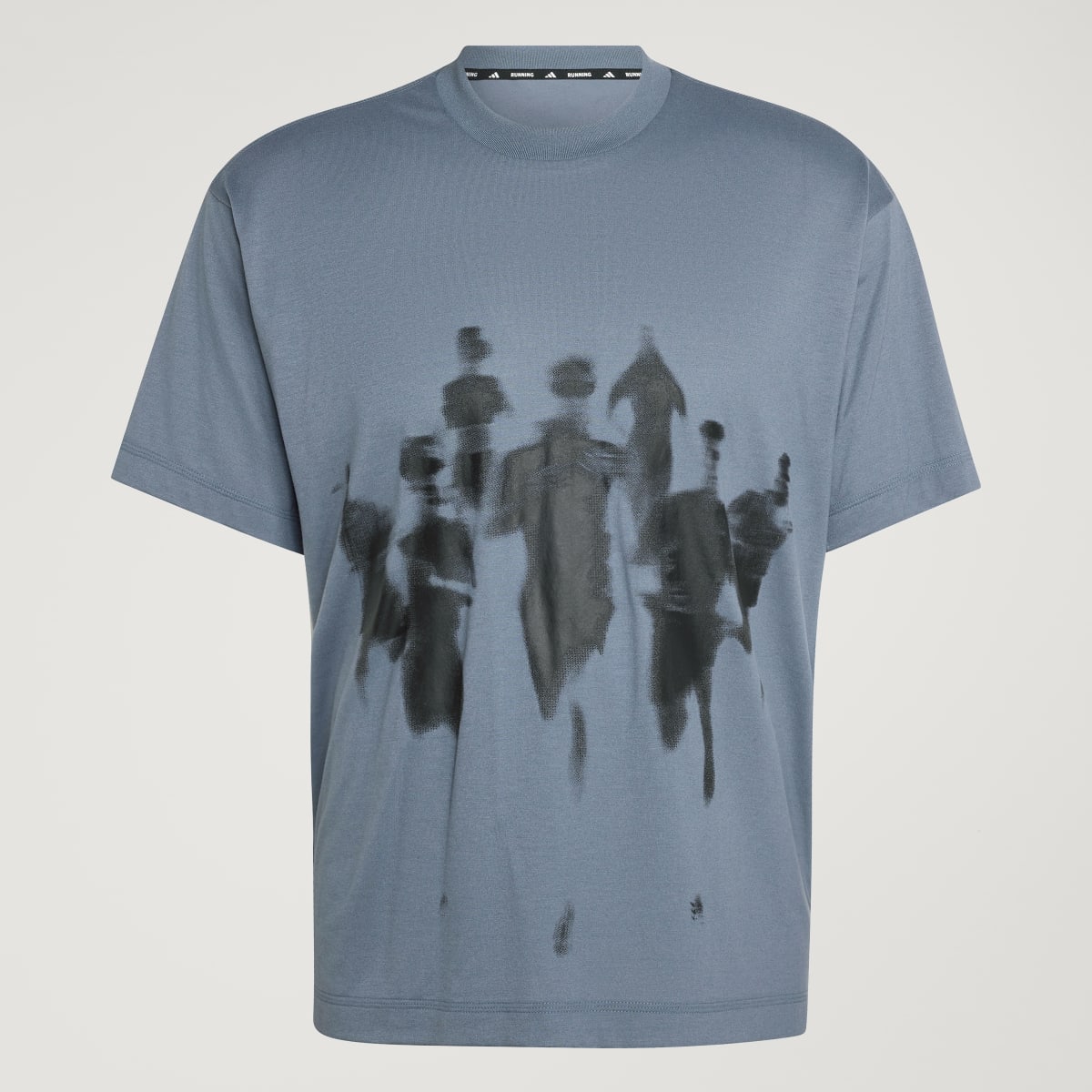 Camiseta deportiva unisex color negro - vista 4