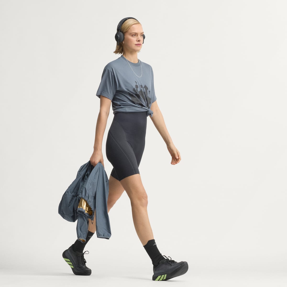 Camiseta deportiva unisex color negro - vista 5