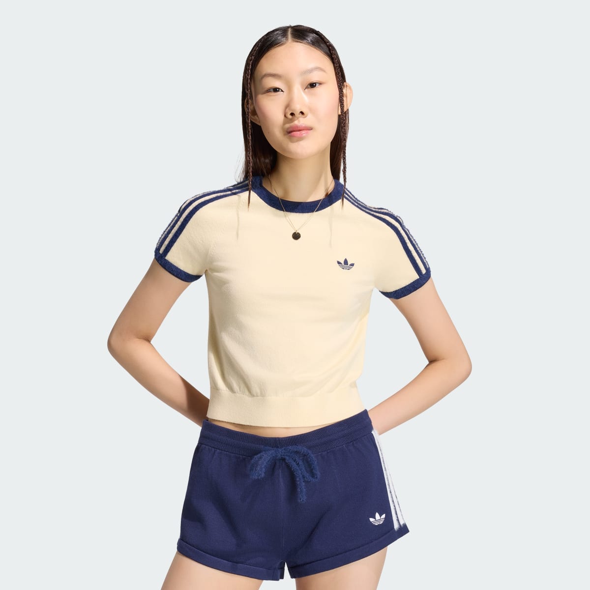 Camiseta deportiva para mujer color vainilla - vista 1