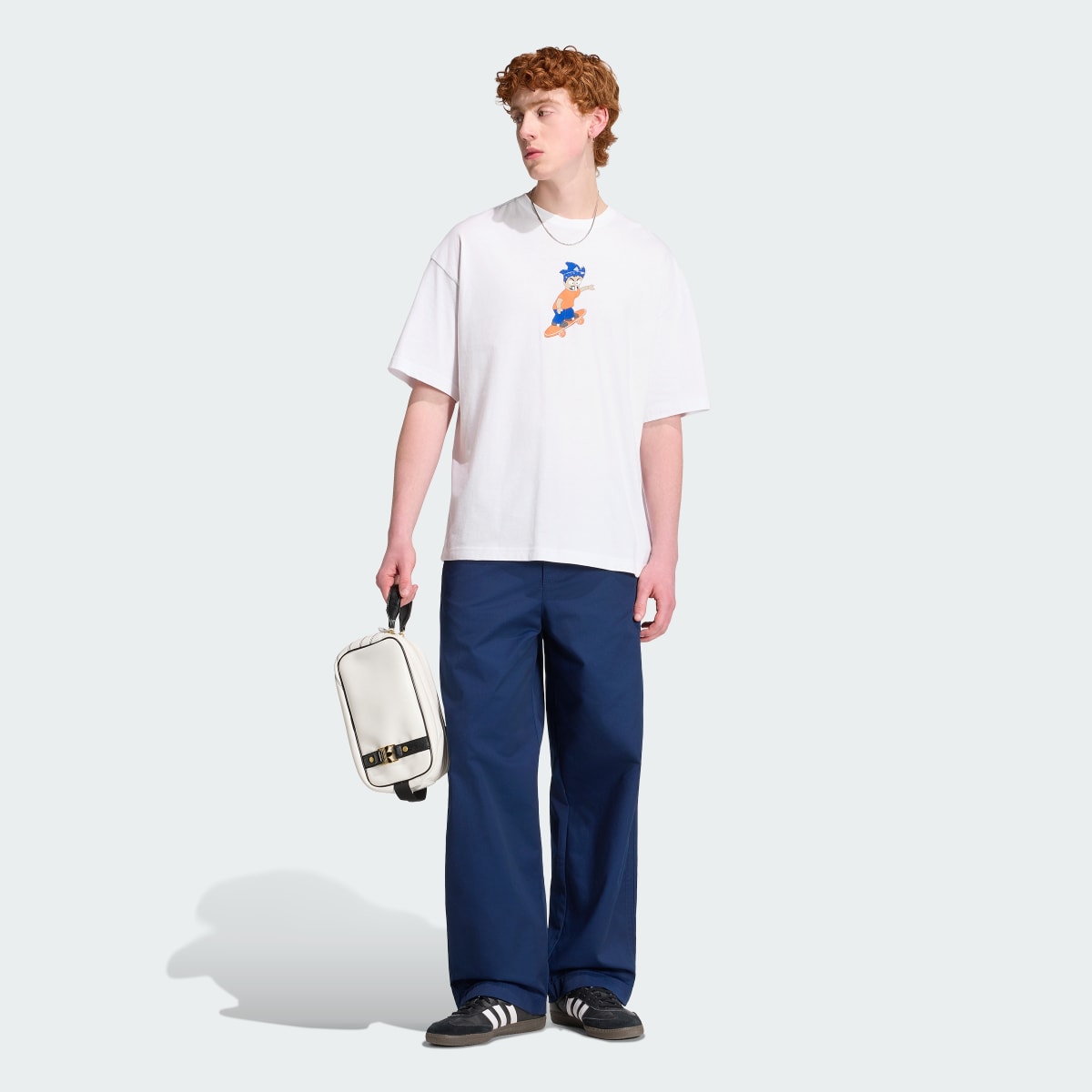 Camiseta deportiva para hombre color blanco - vista 4