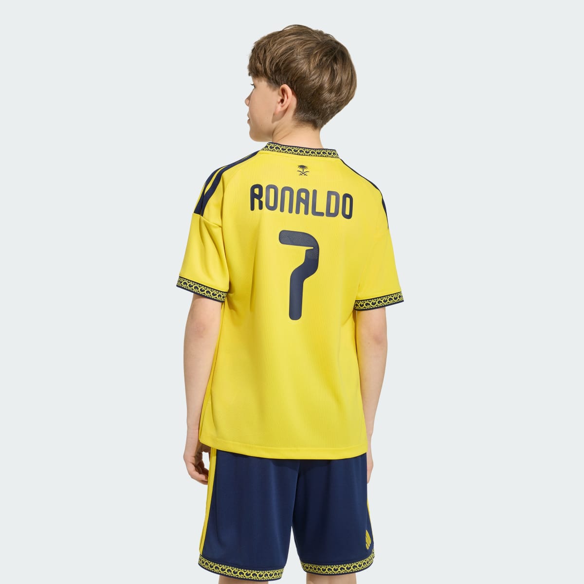 Camiseta deportiva para niños color amarillo - vista 5