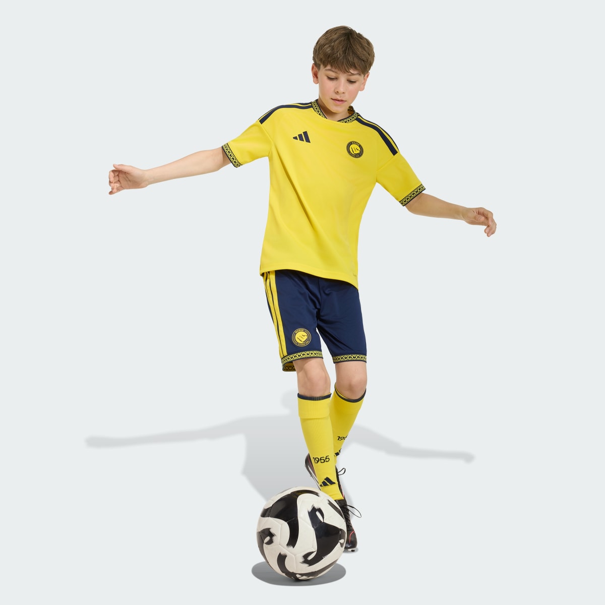 Camiseta deportiva para niños color amarillo - vista 6