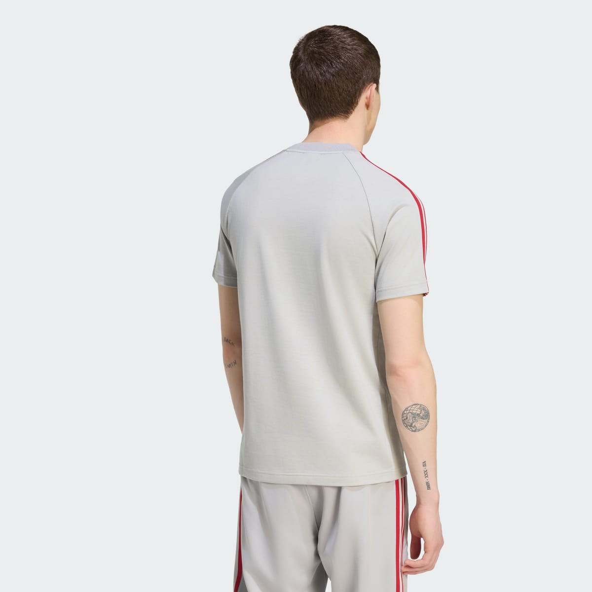 Camiseta deportiva para hombre color gris - vista 3