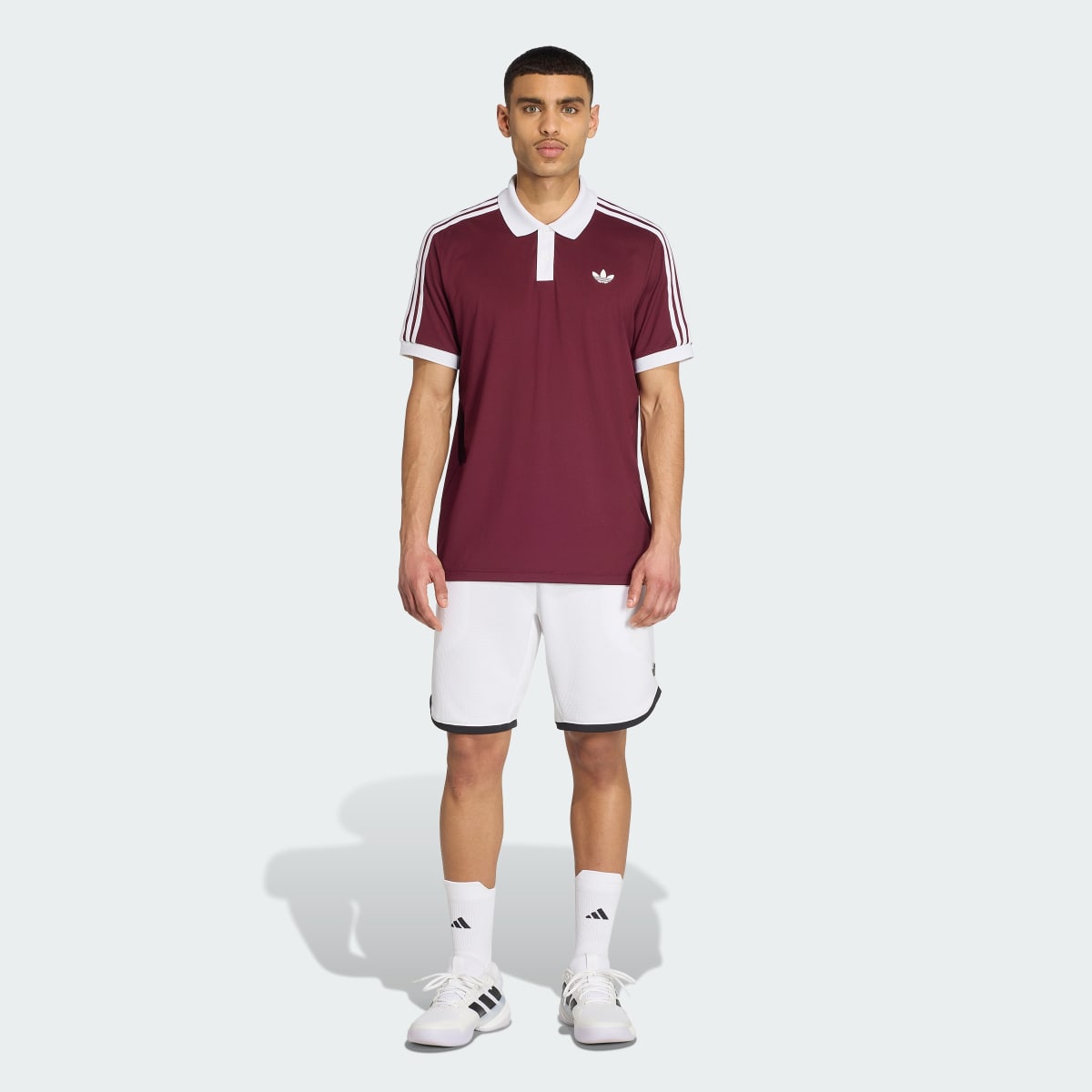 Camiseta deportiva para hombre color granate - vista 6