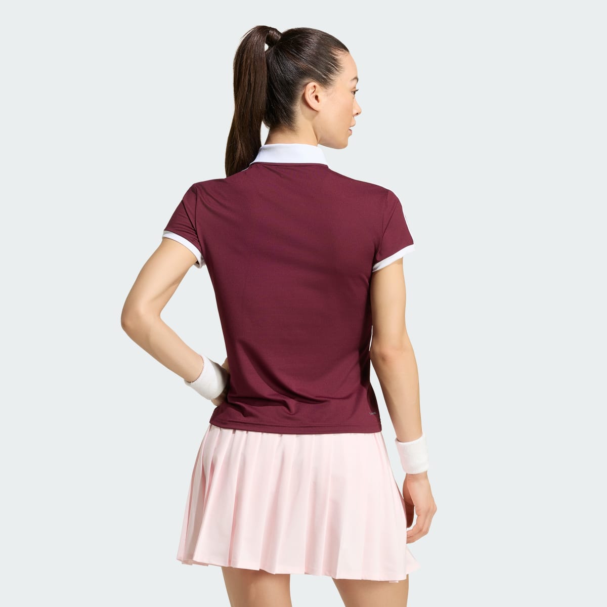 Camiseta deportiva para mujer color granate - vista 3