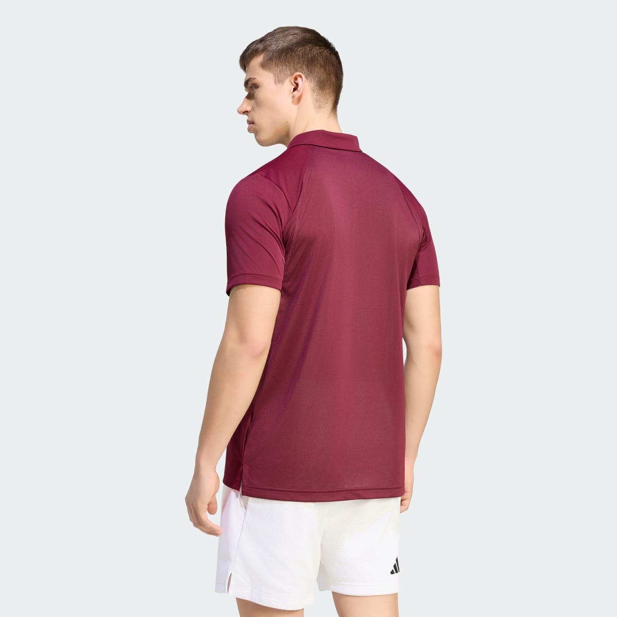 Camiseta deportiva para hombre color granate - vista 3