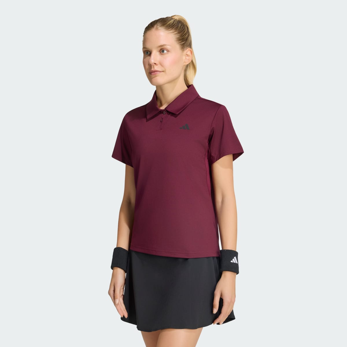 Camiseta deportiva para mujer color granate - vista 1