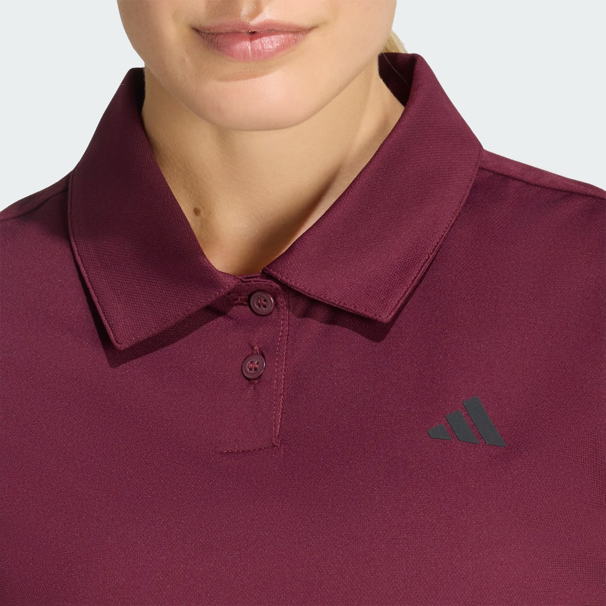 Camiseta deportiva para mujer color granate - vista 6