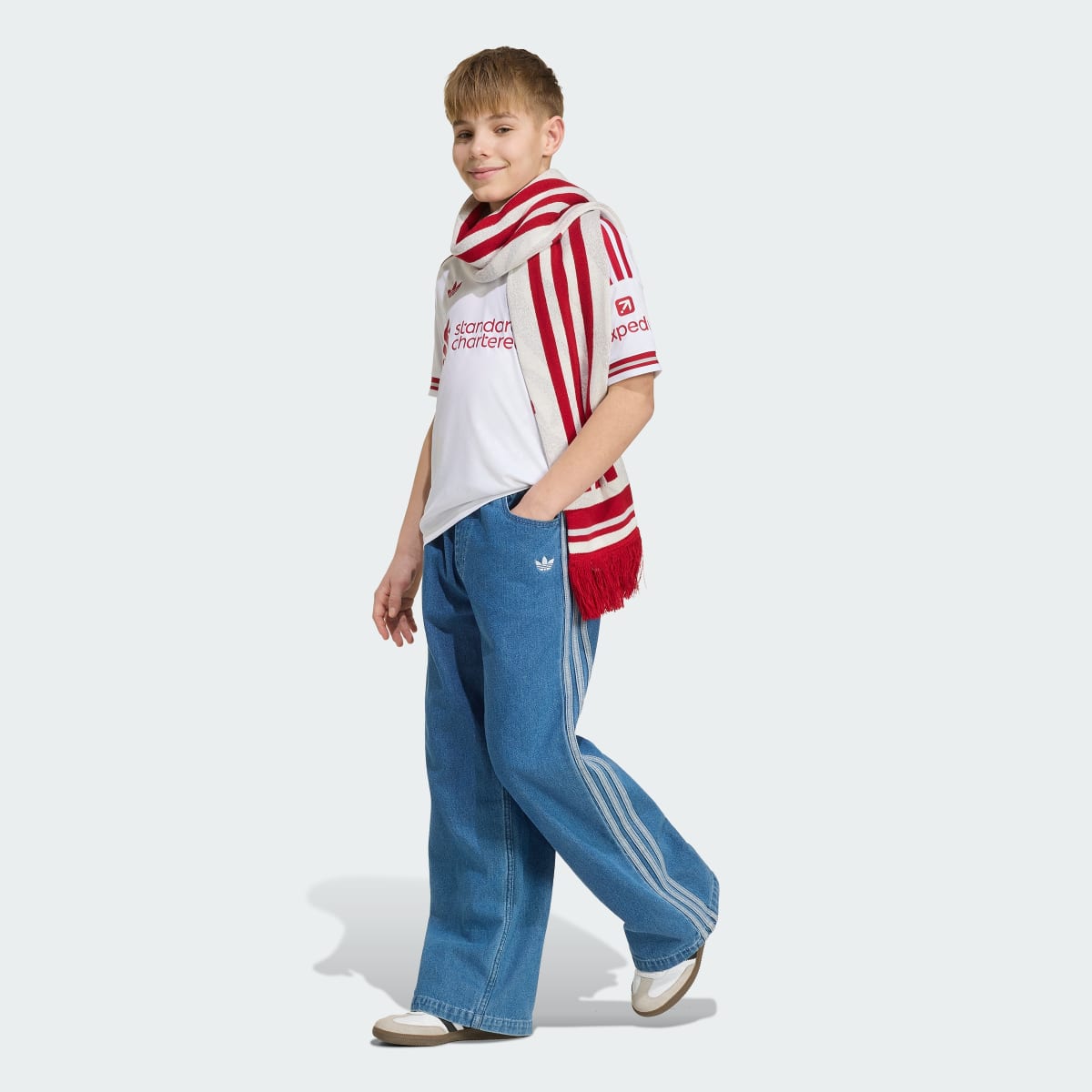 Camiseta deportiva para niños color blanco - vista 4