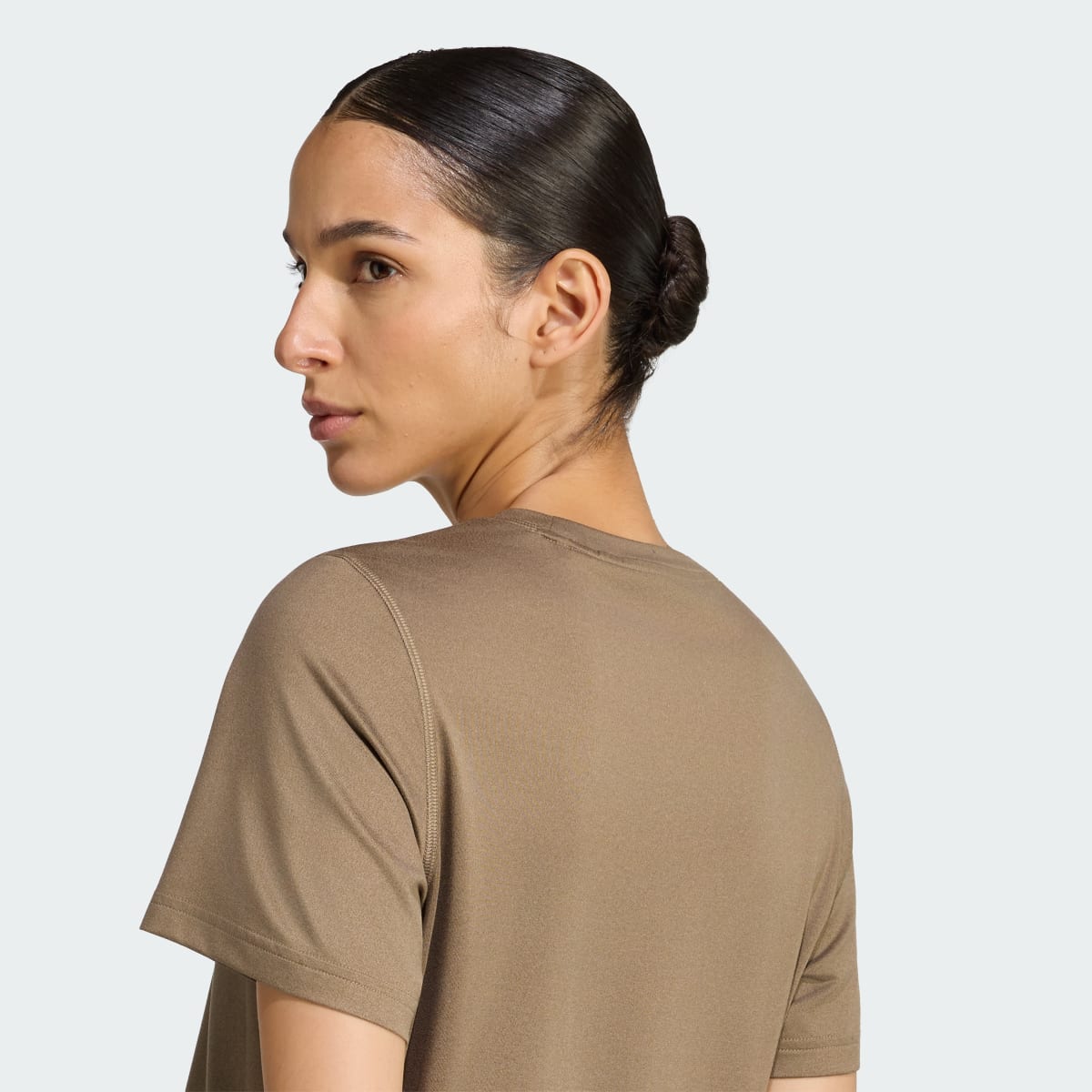 Camiseta deportiva para mujer color tono neutro - vista 8