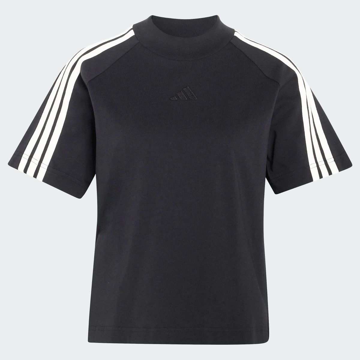 Camiseta deportiva para mujer color negro y blanco - vista 7