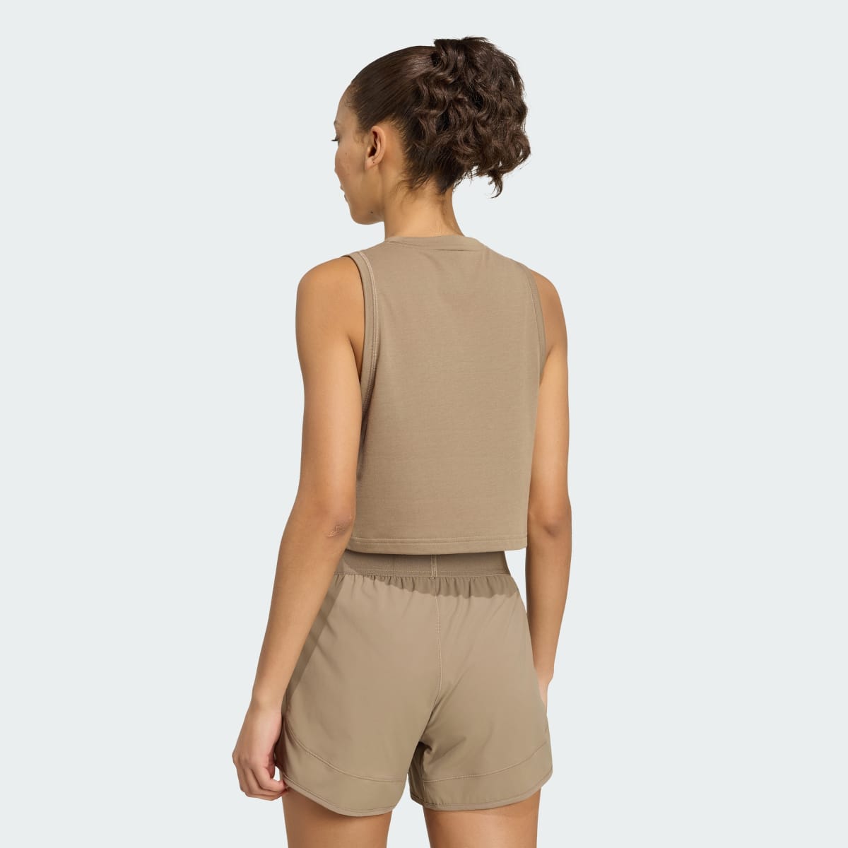 Camiseta deportiva para mujer color tono neutro - vista 3