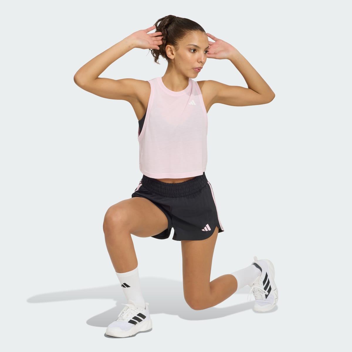 Camiseta deportiva para mujer color rosa - vista 4