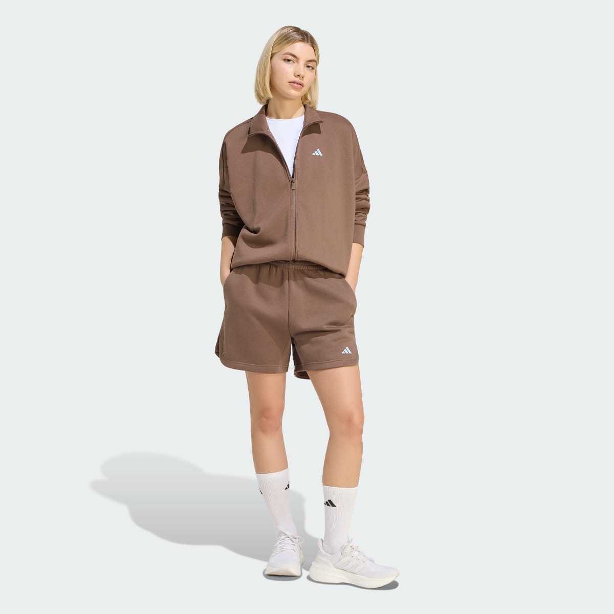 Chaqueta deportiva para mujer color tono neutro - vista 5