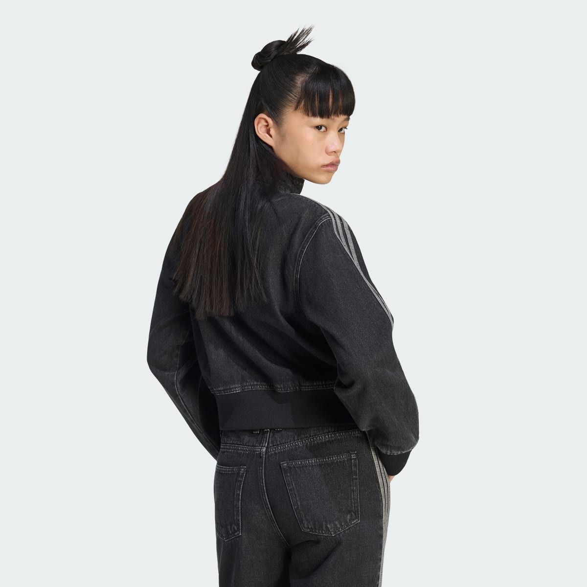 Chaqueta deportiva para mujer color negro - vista 3