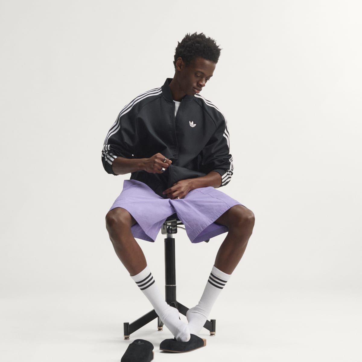 Chaqueta deportiva para hombre color negro - vista 5
