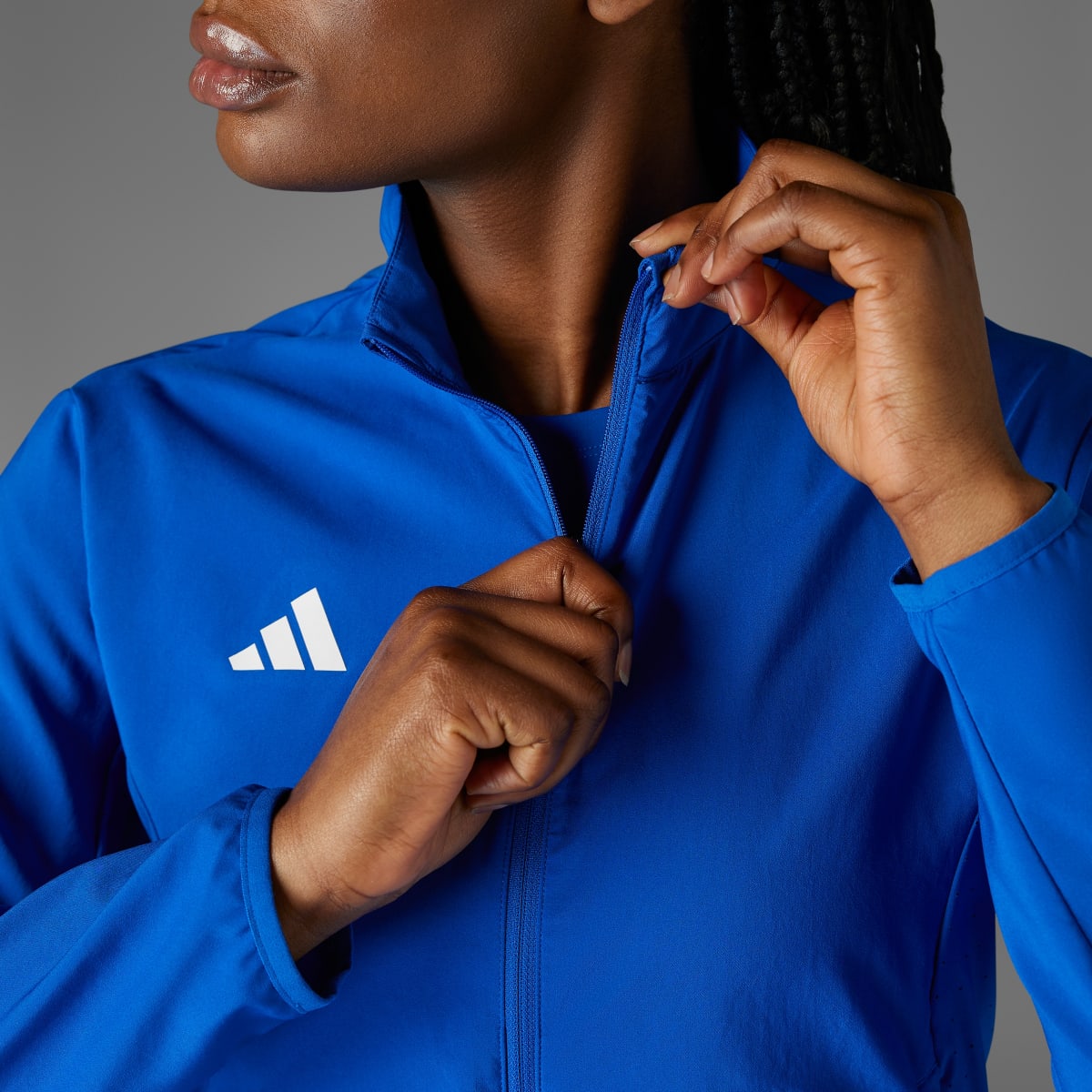 Chaqueta deportiva para mujer color azul - vista 4